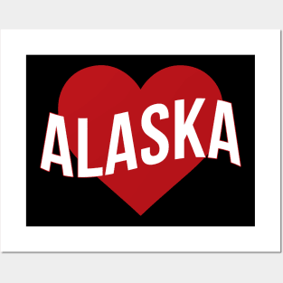 Alaska Love Posters and Art